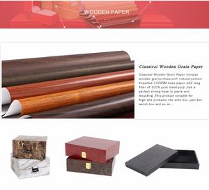 wooden grain paper for packing 